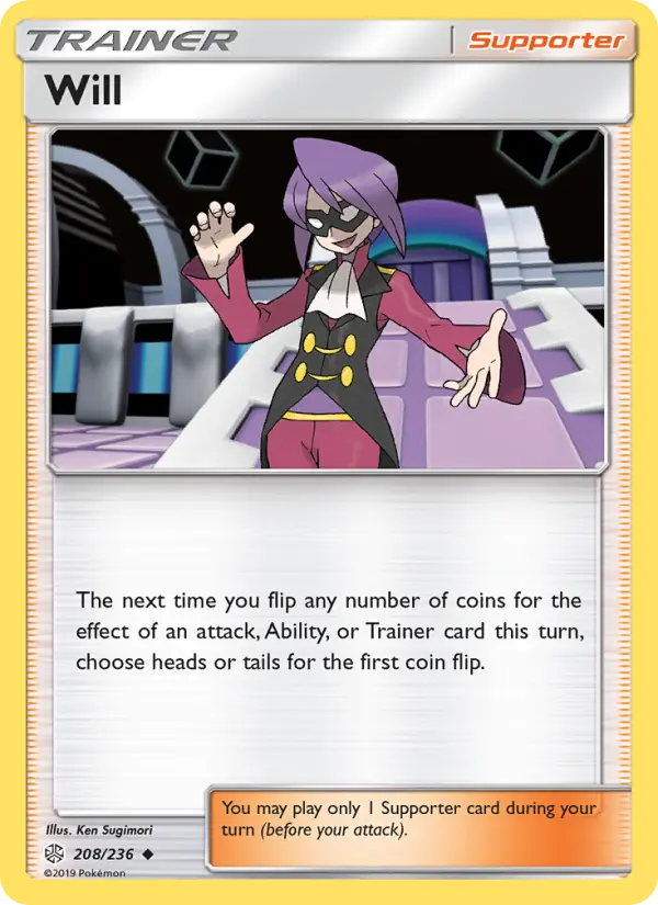 Will, Pokémon card