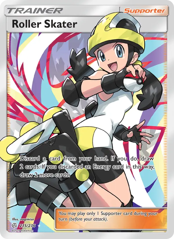 Roller Skater, Pokémon card