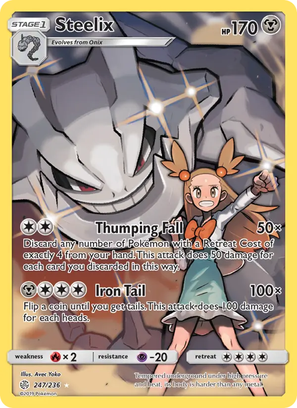 Steelix, Pokémon card