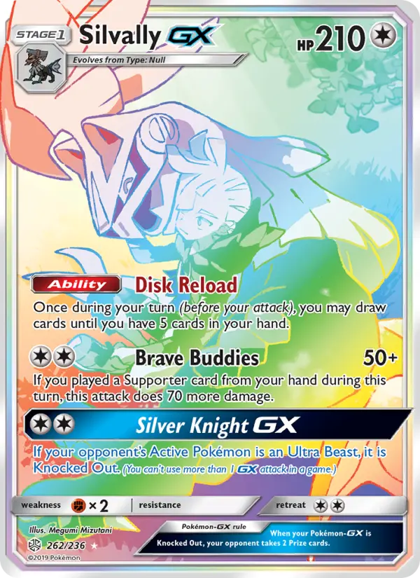 Silvally GX, Pokémon card