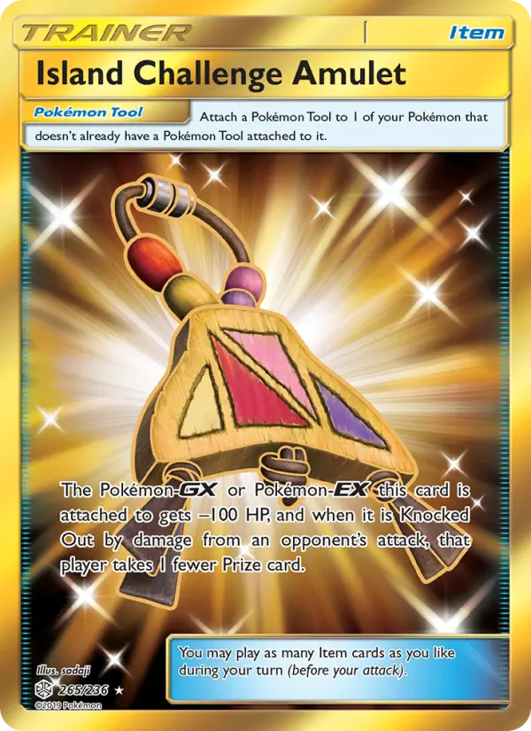 Island Challenge Amulet, Pokémon card