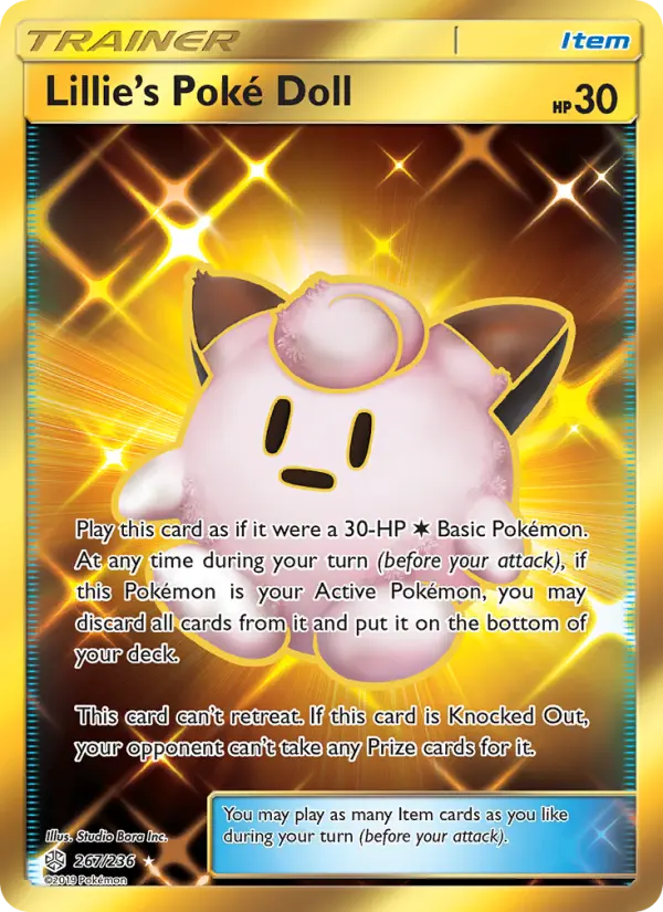 Lillie’s Poké Doll, Pokémon card