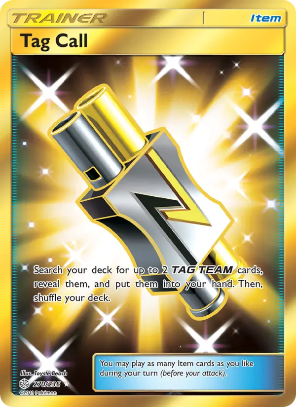 Tag Call, Pokémon card
