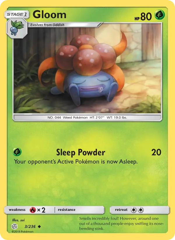 Gloom, Pokémon card