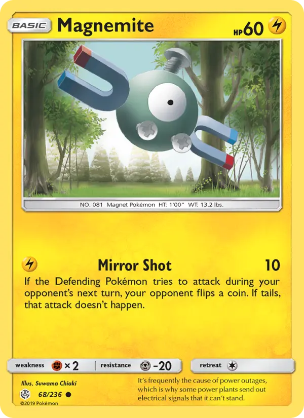 Magnemite, Pokémon card