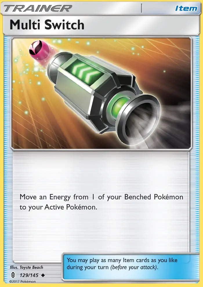 Multi Switch, Pokémon card