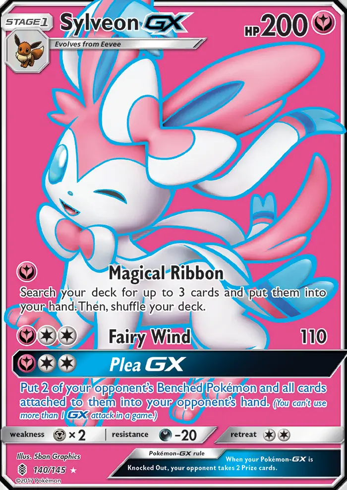 Sylveon GX, Pokémon card