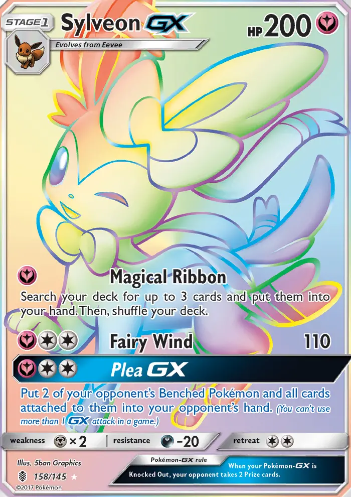 Sylveon GX, Pokémon card