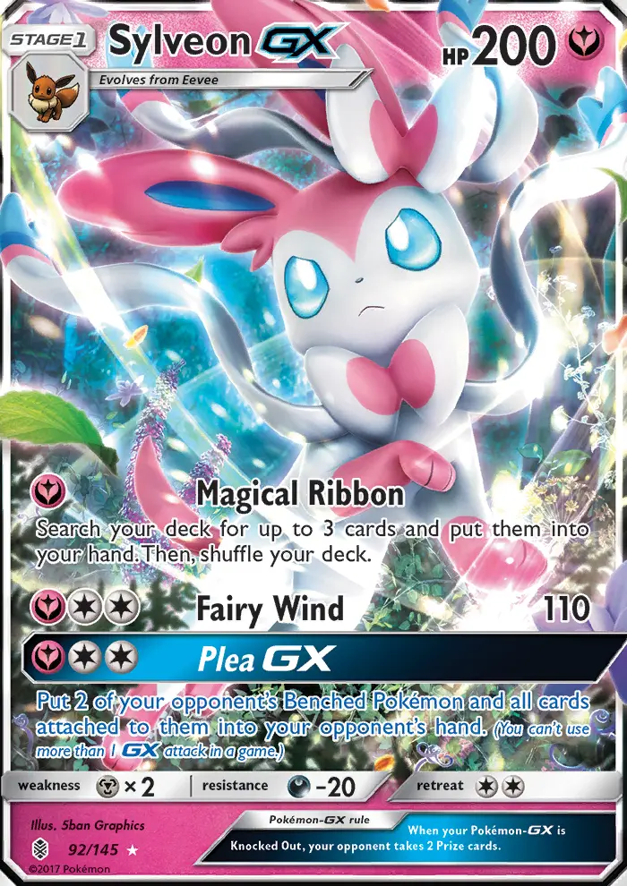 Sylveon GX, Pokémon card