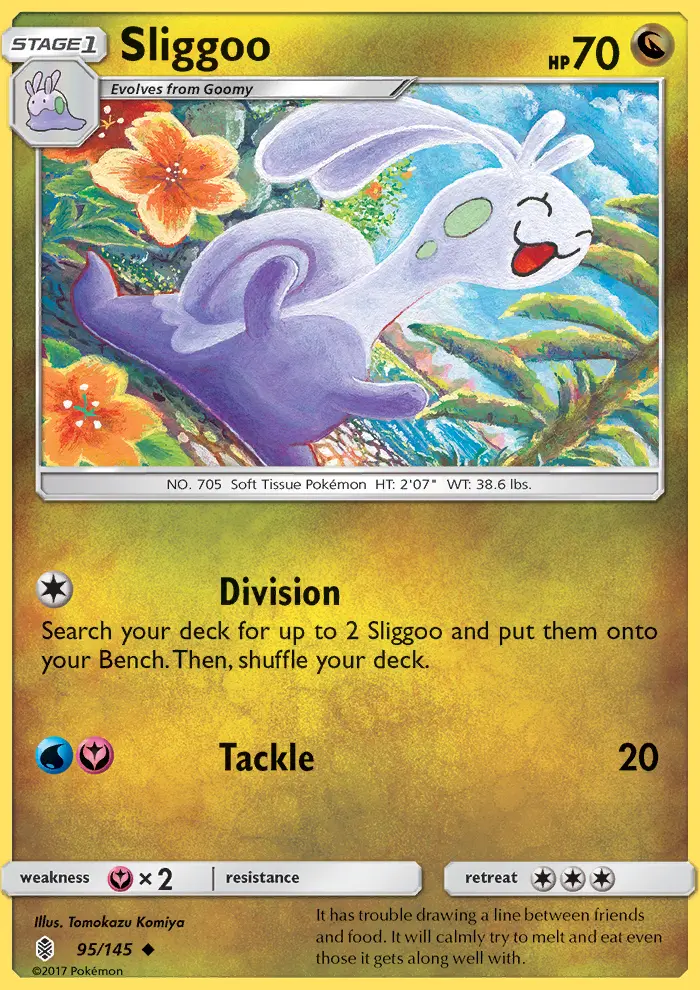 Sliggoo, Pokémon card