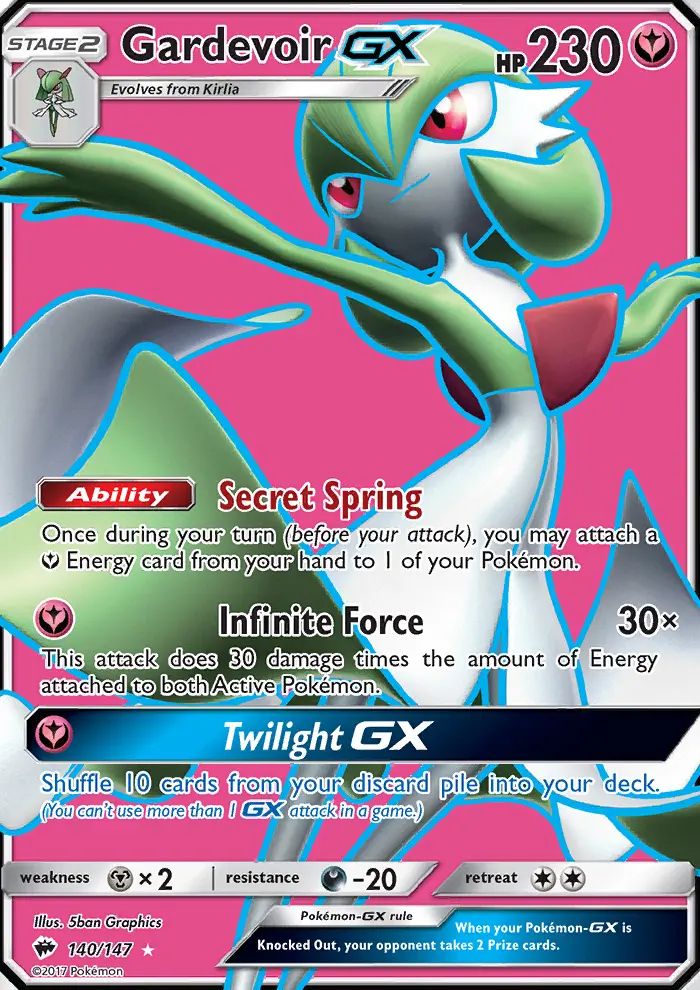 Gardevoir GX, Pokémon card