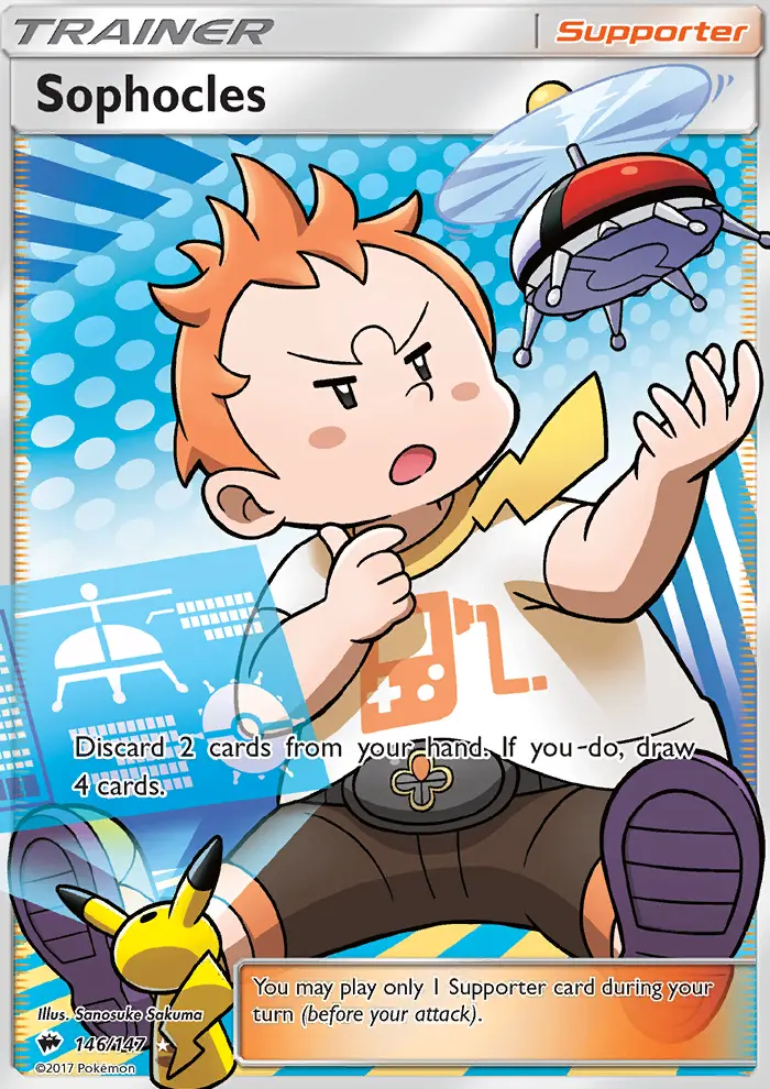 Sophocles, Pokémon card