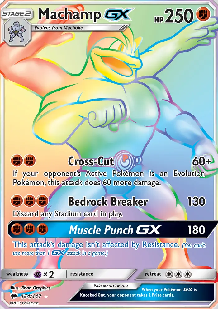 Machamp GX, Pokémon card