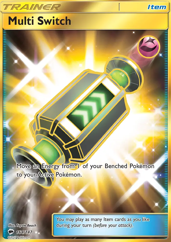 Multi Switch, Pokémon card