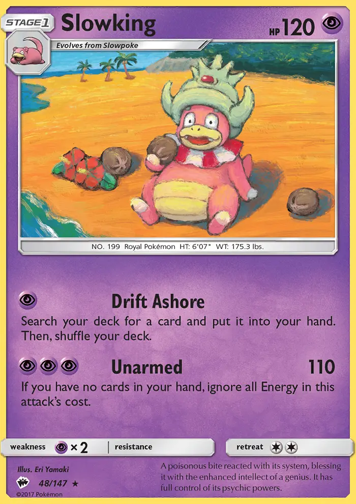 Slowking, Pokémon card