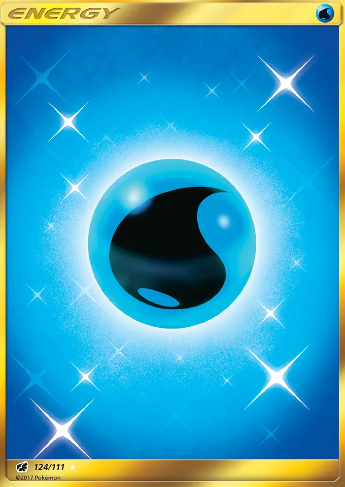Water Energy, Pokémon card