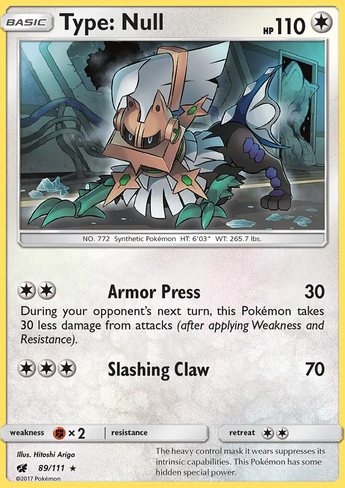 Type: Null, Pokémon card
