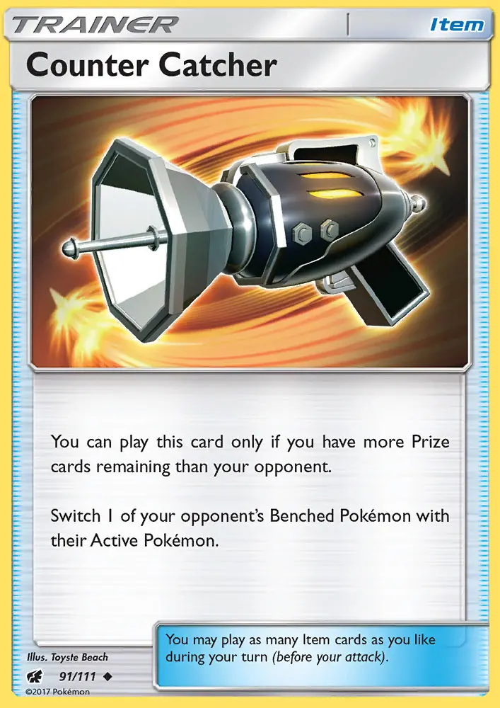 Counter Catcher, Pokémon card