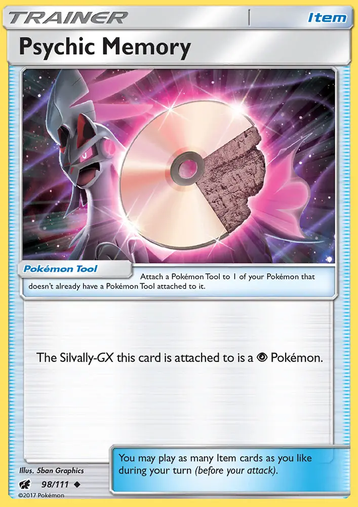 Psychic Memory, Pokémon card