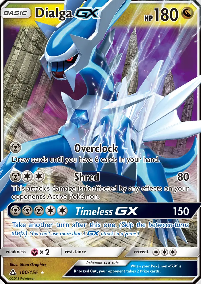Dialga GX, Pokémon card