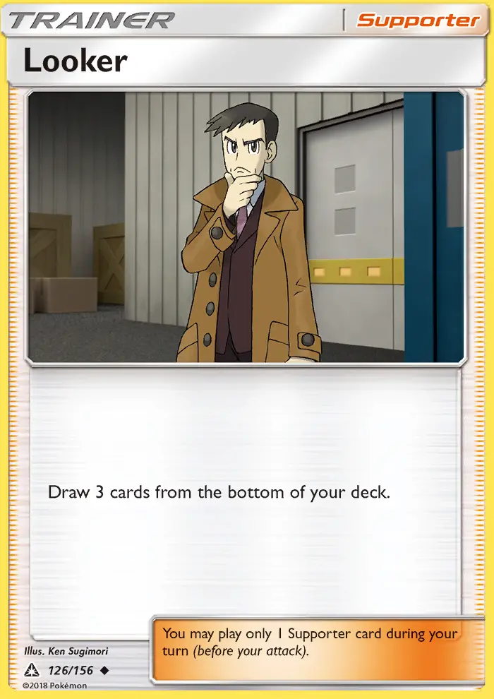 Looker, Pokémon card