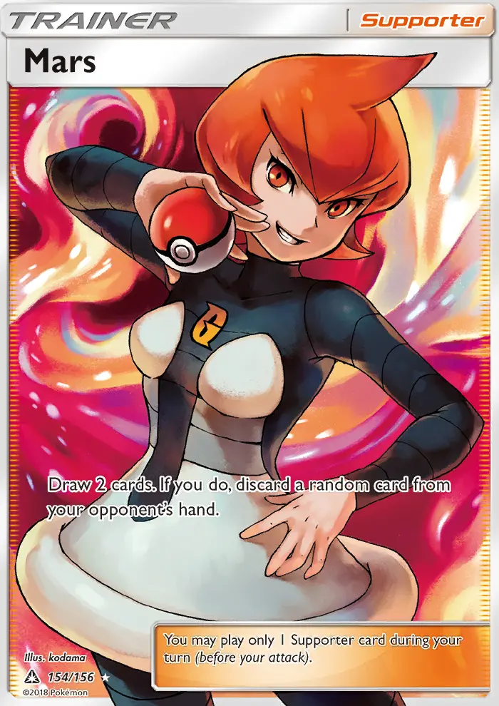 Mars, Pokémon card
