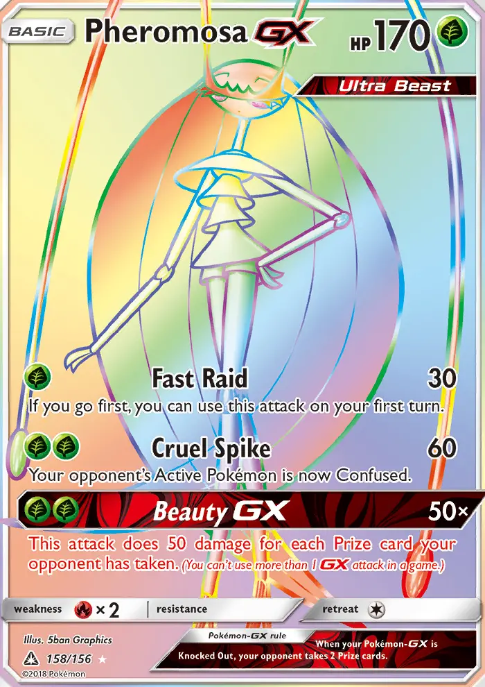 Pheromosa GX, Pokémon card