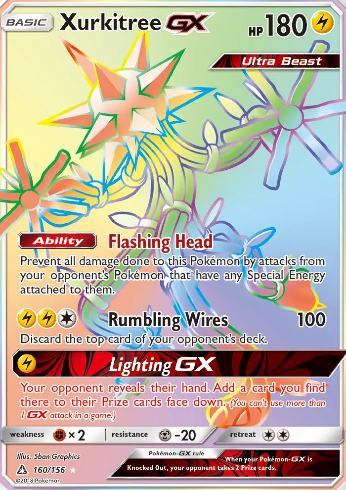 Xurkitree GX, Pokémon card