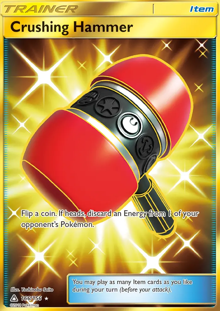 Crushing Hammer, Pokémon card