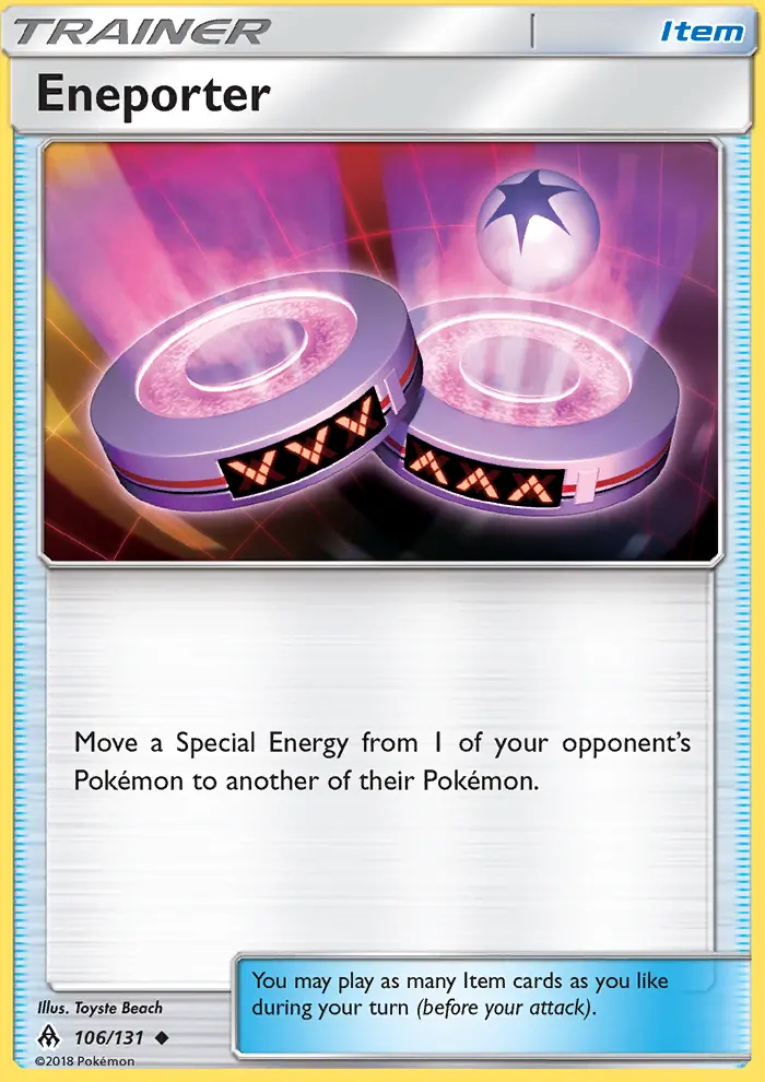 Eneporter, Pokémon card