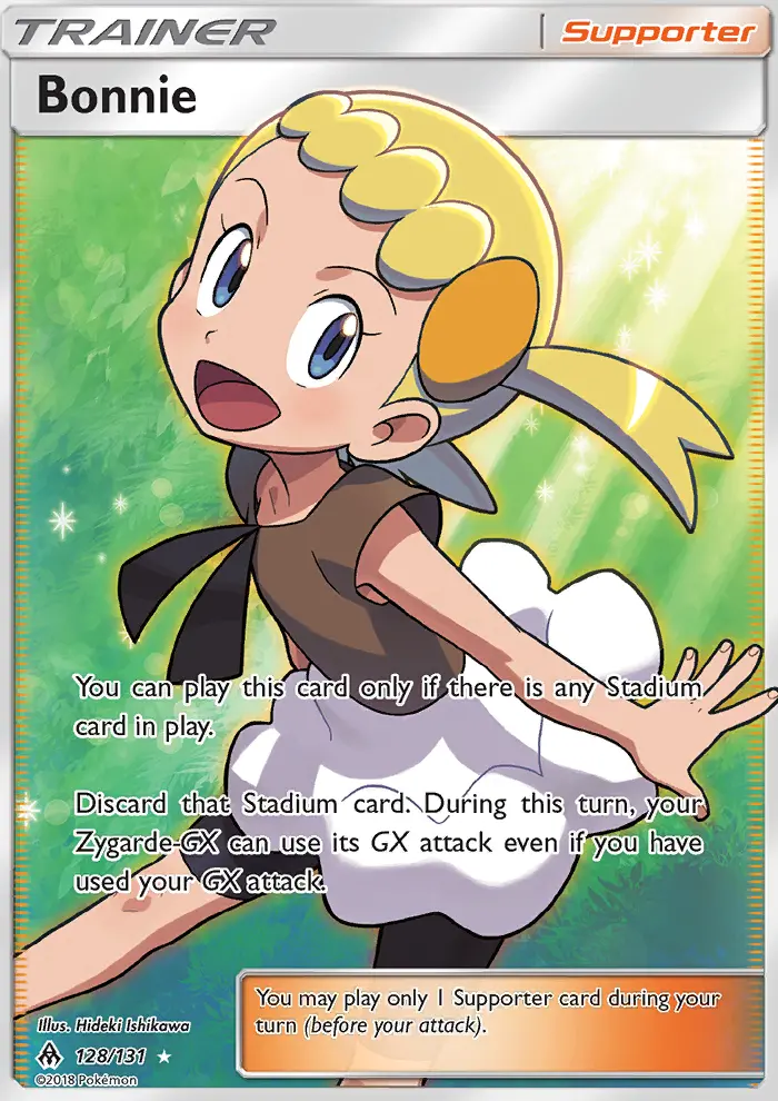Bonnie, Pokémon card