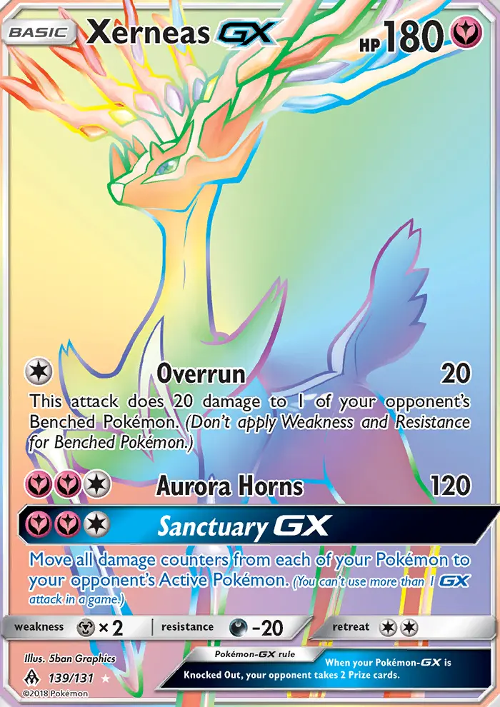 Xerneas GX, Pokémon card