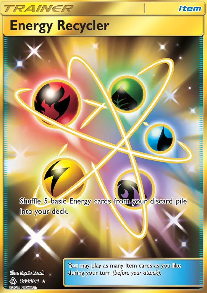 Energy Recycler, Pokémon card