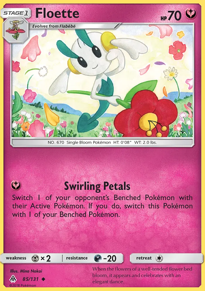 Floette, Pokémon card