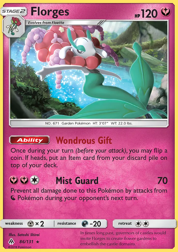 Florges, Pokémon card
