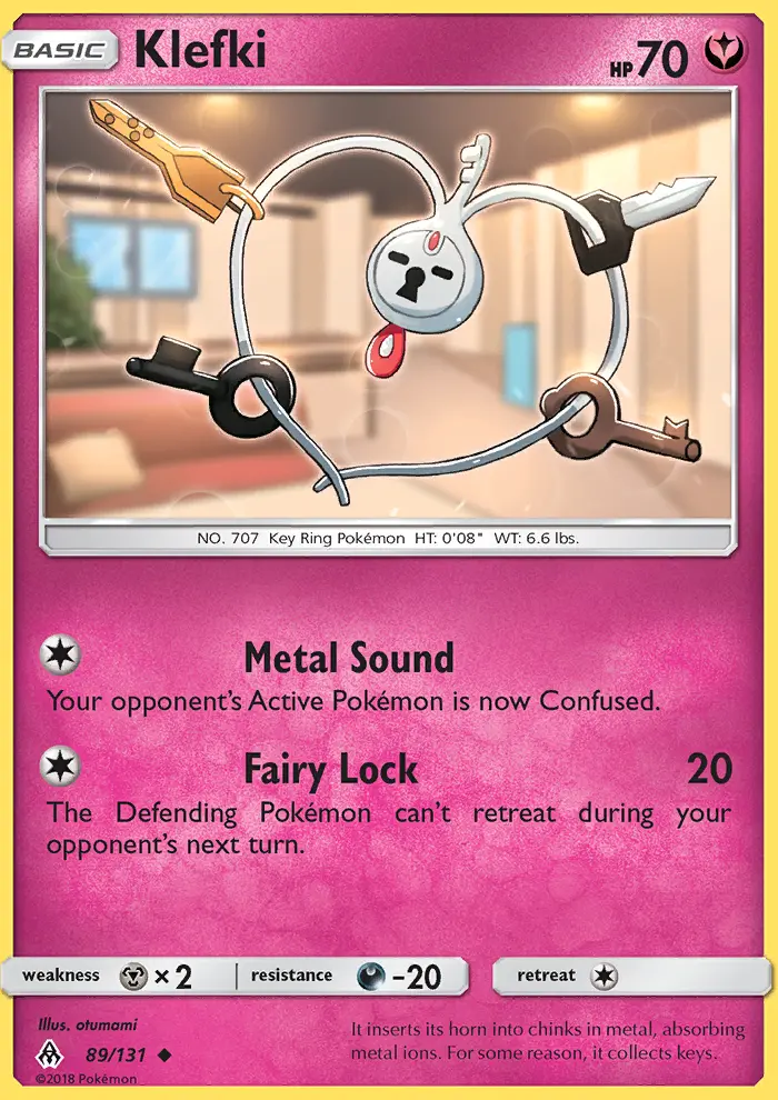 Klefki, Pokémon card