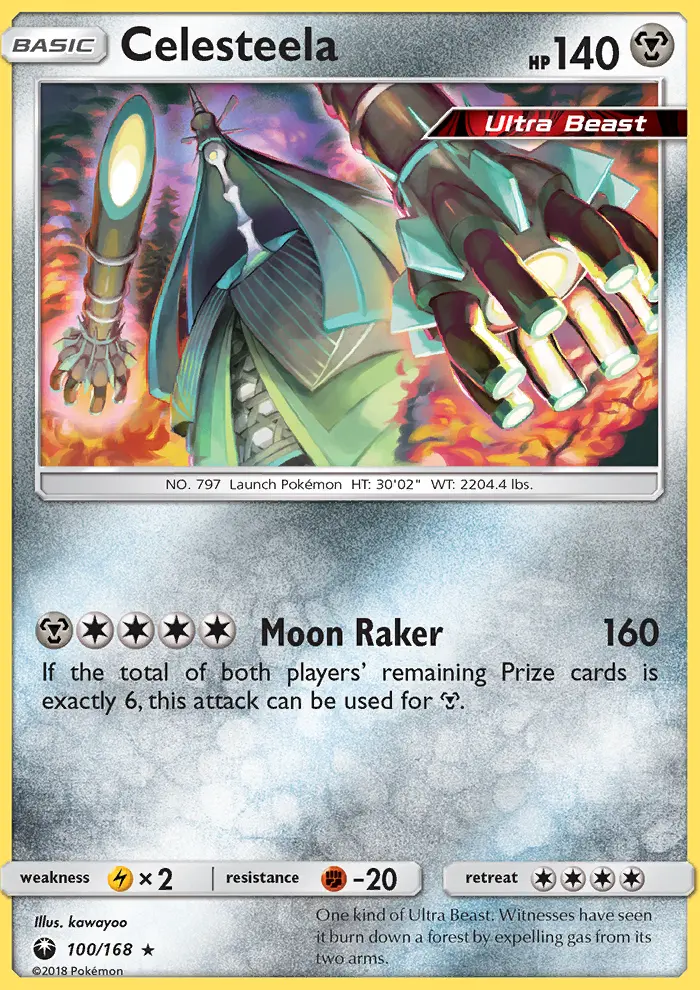 Celesteela, Pokémon card