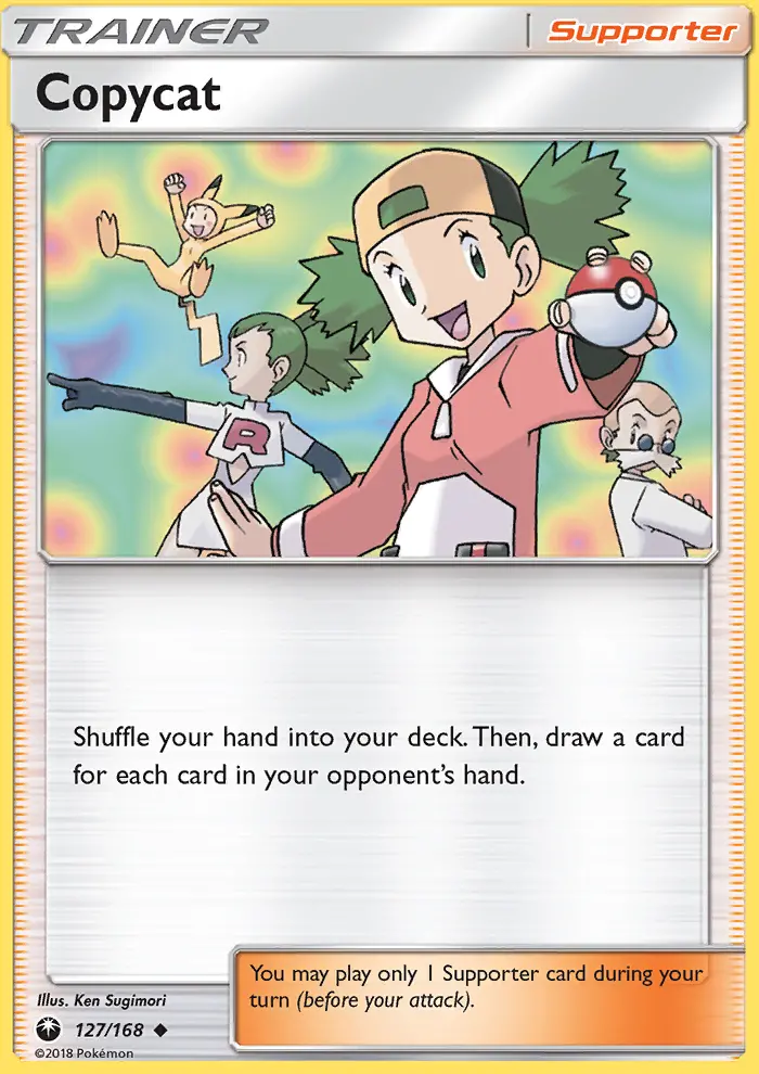Copycat, Pokémon card