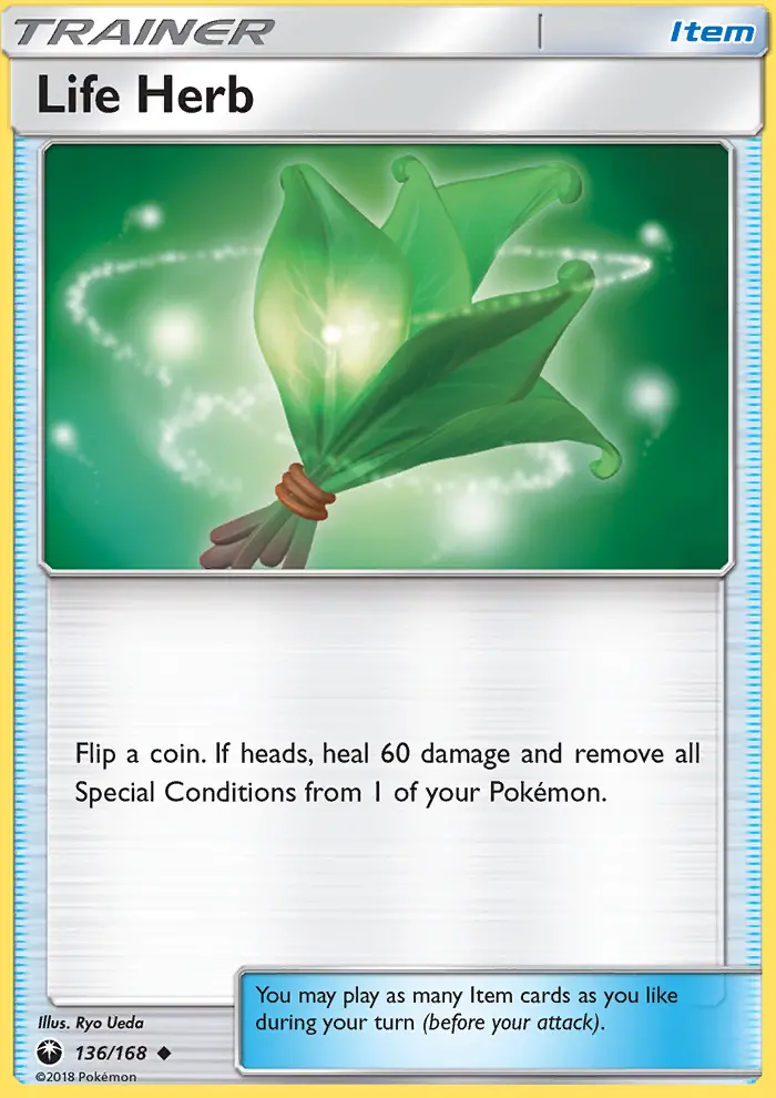 Life Herb, Pokémon card