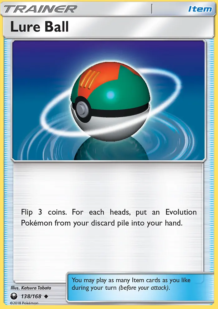 Lure Ball, Pokémon card