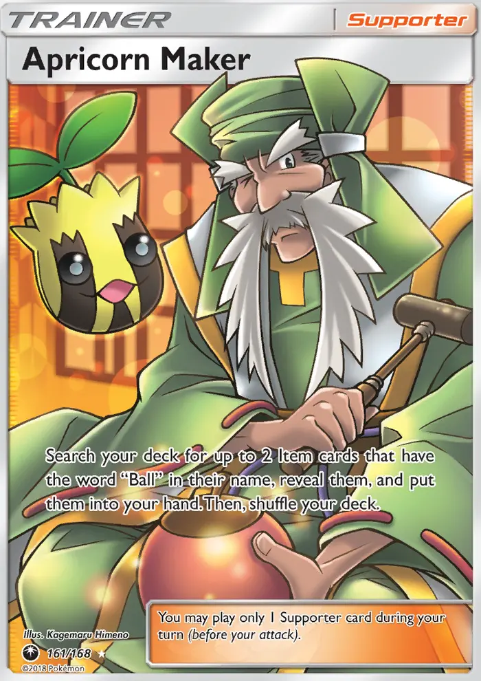 Apricorn Maker, Pokémon card