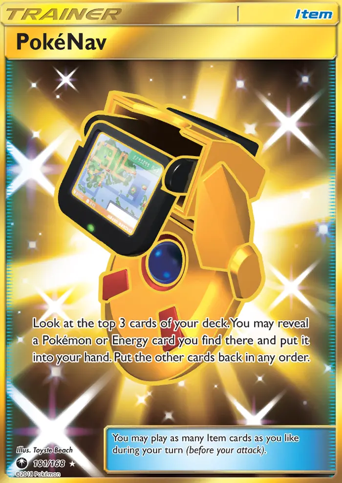 PokéNav, Pokémon card
