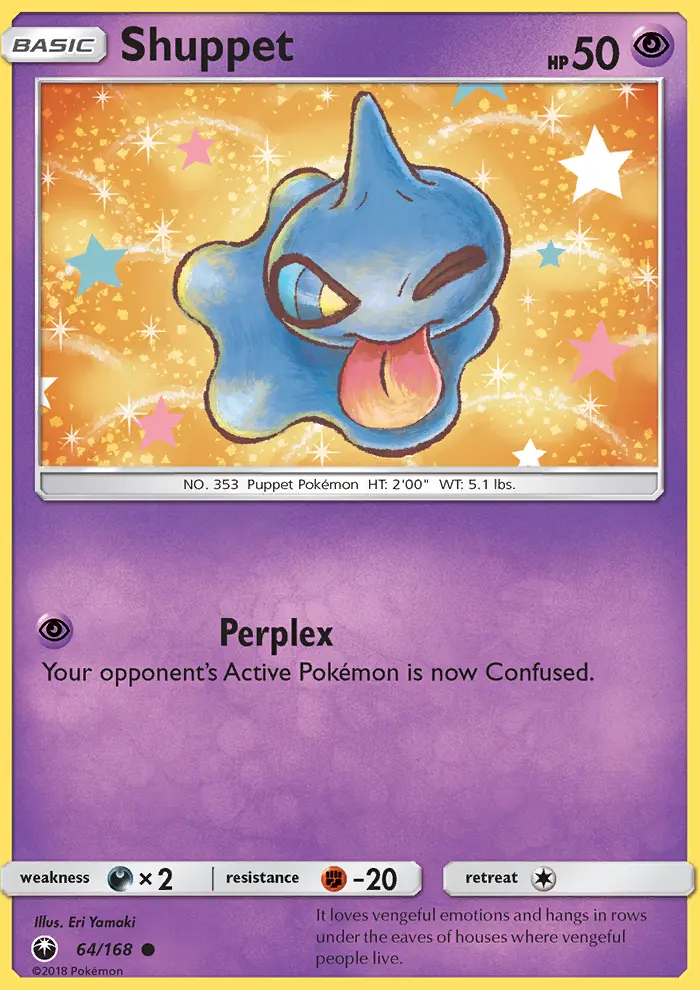 Shuppet, Pokémon card
