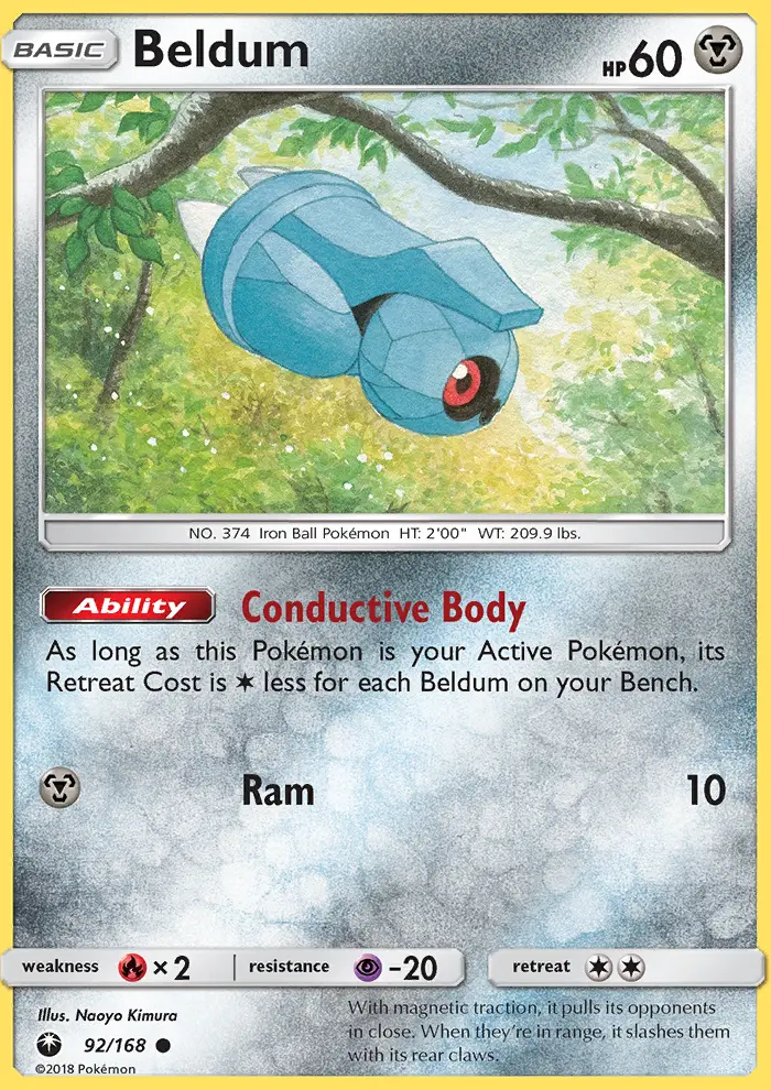 Beldum, Pokémon card