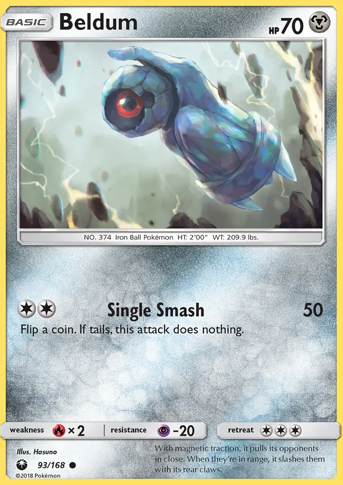 Beldum, Pokémon card
