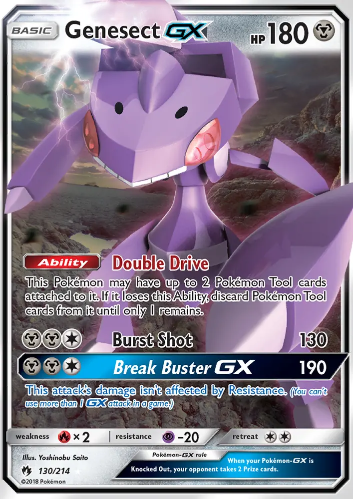 Genesect GX, Pokémon card