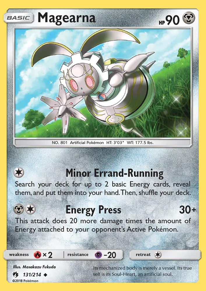 Magearna, Pokémon card