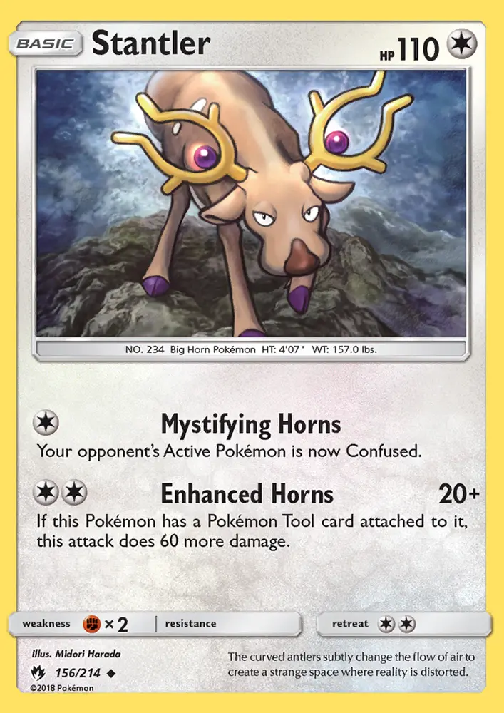 Stantler, Pokémon card