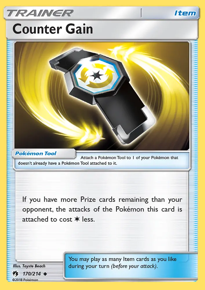 Counter Gain, Pokémon card