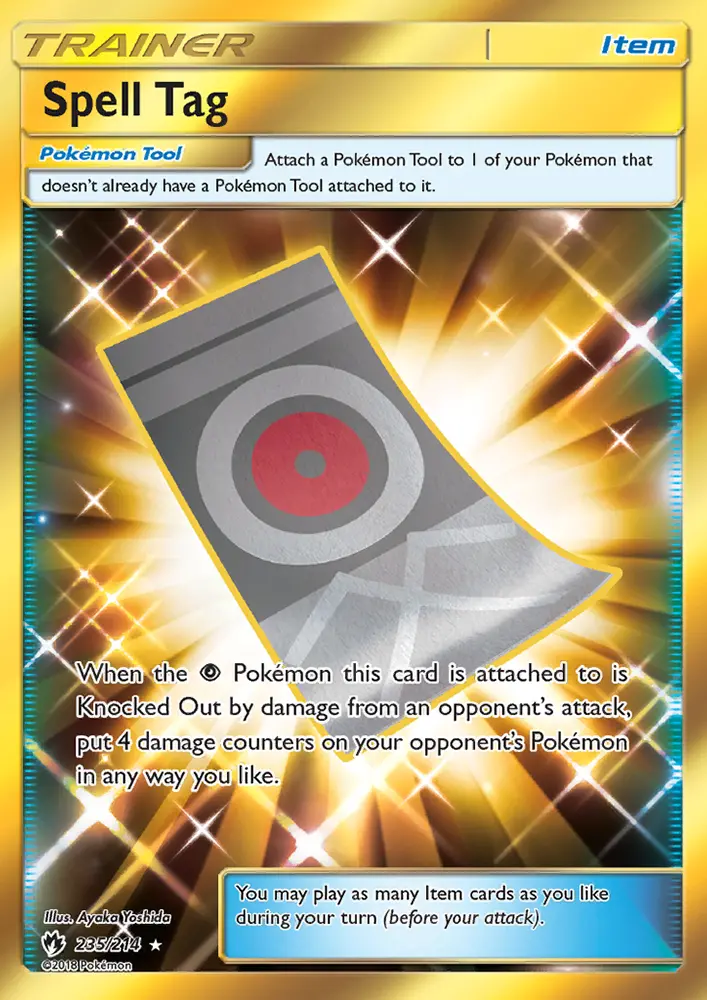 Spell Tag, Pokémon card